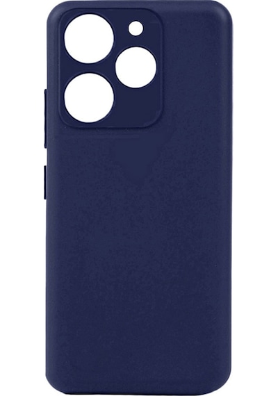 Forzacase Tecno Spark 10 Pro Uyumlu Maxim Serisi Mat Silikon Kılıf Lacivert