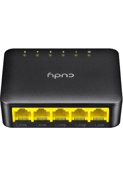 Cudy GS105D 10/100/1000 Mbps 5 Port Gigabit Yönetilemez Switch