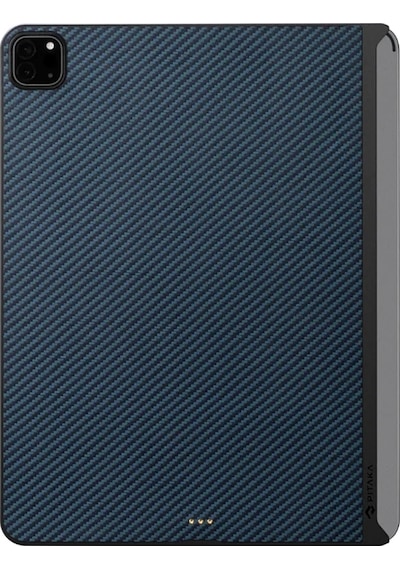 Apple Uyumlu iPad Pro 11 2020 2.nesil Kılıf Aramid Fiber Pitaka Ultra-slim Classic Serisi Mavi