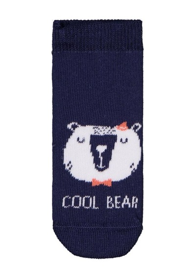 Civil Baby Animal Havlu 6-18 Ay 3'lü Bebek Erk Çorap Set - Standart 12 Ay