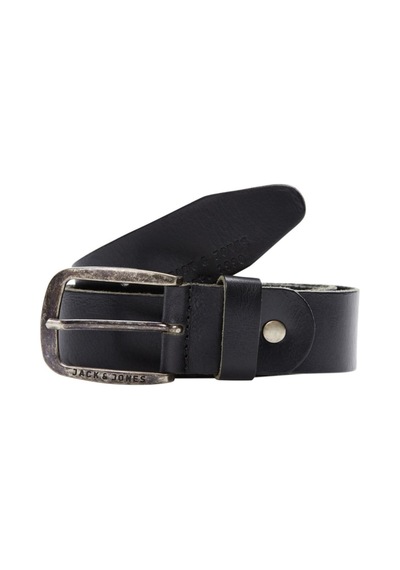 Jack & Jones Jacpaul Leather Belt Noos Erkek Siyah Kemer - 12111286