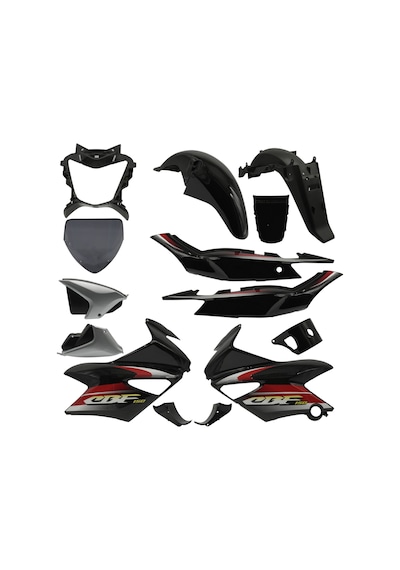 Honda Cbf 150 Siyah Kaporta Seti