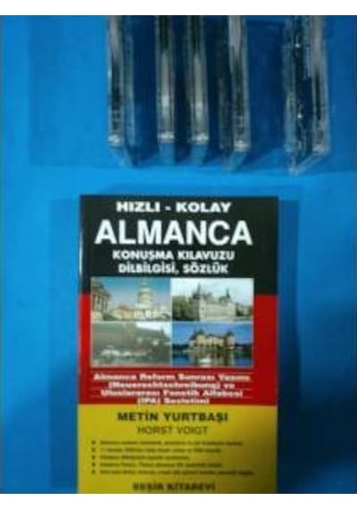 Almanca Konuşma Klavuzu + 5 Kaset