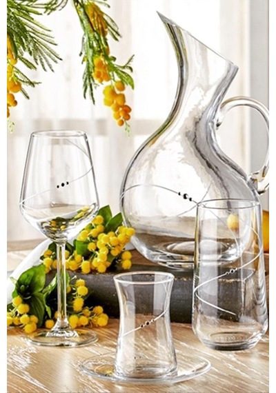 Decostyle Cam Bardak Seti Elegance 61 Parça 12 Kişilik Diğer