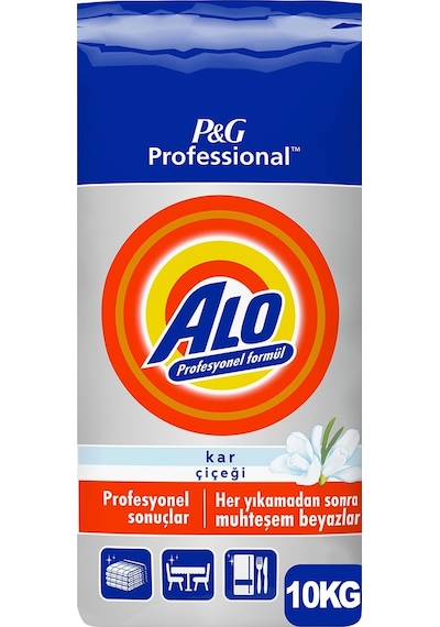 Alo Matik Toz Çamaşır Deterjanı 10KG Beyazlar ve Renkliler (66 Yı