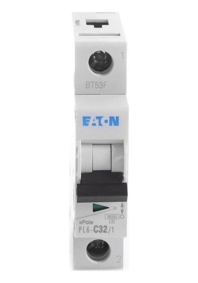 Eaton 286536 Minyatür Devre Kesici - 6ka - C Eğrisi - 1x32a