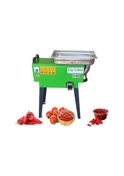 Yeşil Makina Sm500 Salça Makinesi 220 V. 3 Hp.