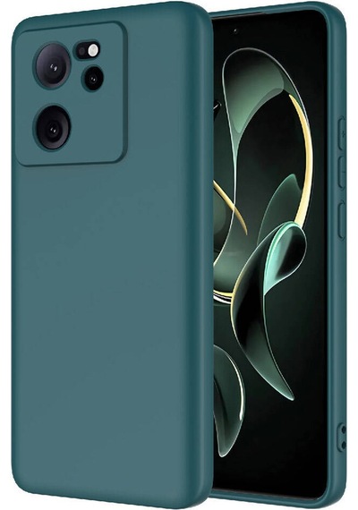 Xiaomi Mi 13t Pro Uyumlu Zore Mara Lansman Kılıf-koyu Yeşil Koyu Yeşil
