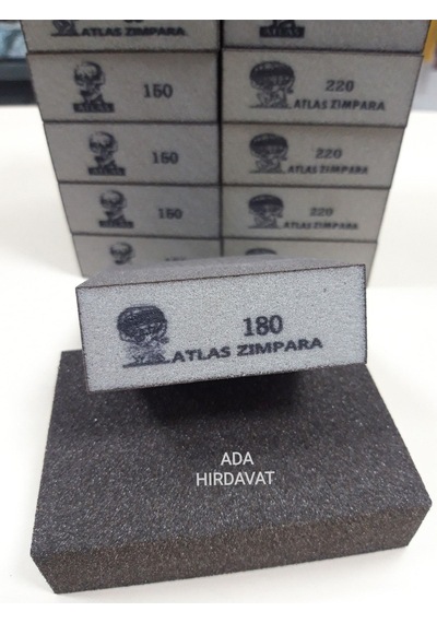 Atlas Kalın Sünger Zımpara / 180 / Takoz Zımpara