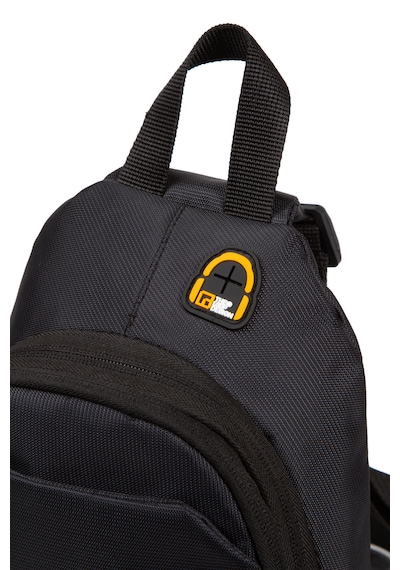 Esvelans Unisex Çapraz Askılı Göğüs Ve Omuz Çantası Body Bag İkili Set Siyah & Gri