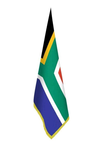 Güney Afrika Cumhuriyeti Bayrağı - Ofis-makam-toplantı Odaları - Saçaklı Makam Bayrağı 1