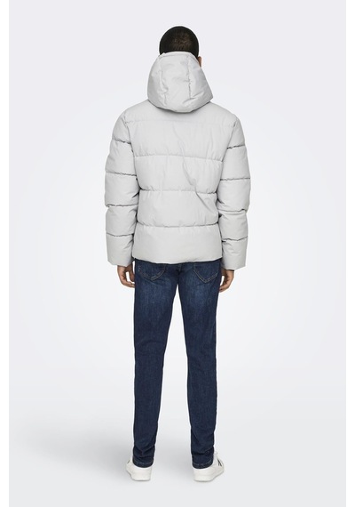 Only & Sons Onselıjah Pckt. Hood Jacket Otw Noos A.gri 22029661 Cok Renklı