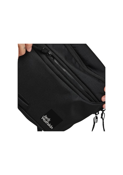 Jack Wolfskın Jack Wolfskin Gutleut Crossbody Siyah Bel Çantası 6000 Siyah