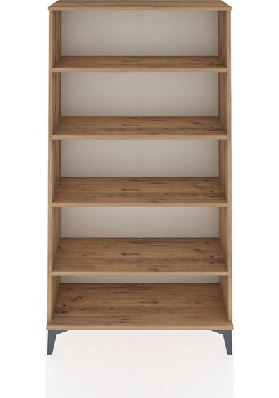 Arges Dolap 4 Raflı 88x30x163 Çam-çam Çam