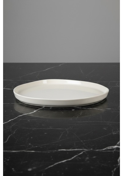 6'lı Vogue Servis Tabağı 30cm Krem Rinart