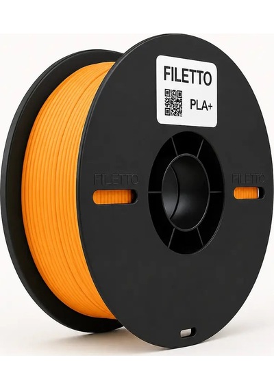 Mandalina Turuncusu Filetto Pla+ 3d Filament 1.75mm 1kg Ams Uyumlu