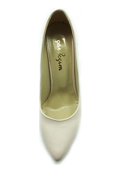 Çarıkçım Stiletto Kadın Ayakkabı Pudra 61 700