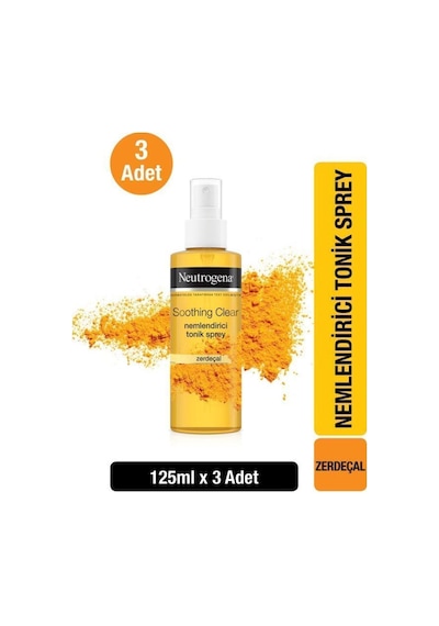 Neutrogena Soothing Clear Tonik 125 ML x3