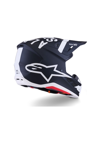 Alpinestars S-m7 Dasher Off-Road Kaskı Siyah Beyaz