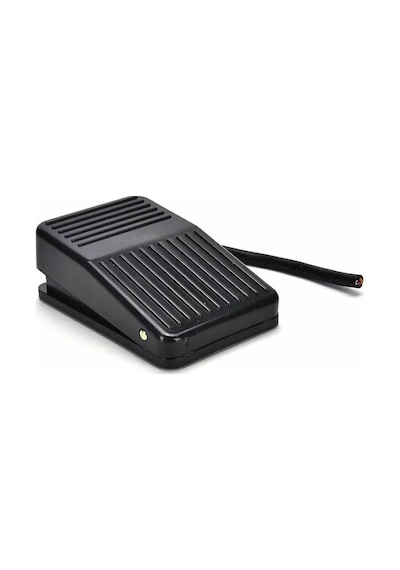 Pedal Ayak Butonu Kaydırmaz Ac 250v 10a No Nc Spdt Push Anlık Ayak Kontrollü Anahtar Switch