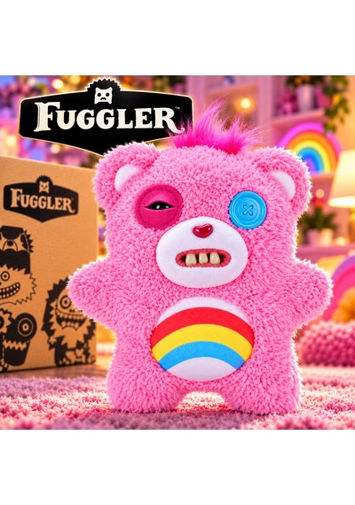 Fuggler Care Bears Peluş Pembe Cheer Bear