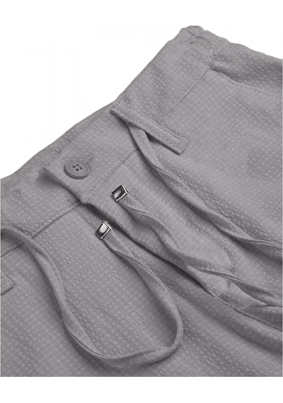 Rizzup Erkek Taş Likralı Gofre Kumaş Beli Lastikli İpli Slim Fit Günlük Pantolon 2600650
