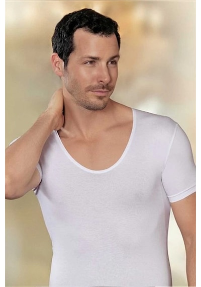 Alfa Aksesuar 03 Şahinler Lycralı Derin Bisiklet Atlet E084 D2671beyaz