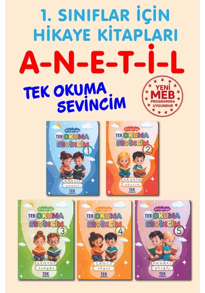 Meb Uyumlu Tek Okuma Yazma Setim 31 Kitap Bol Etkinlikli Set Anetil