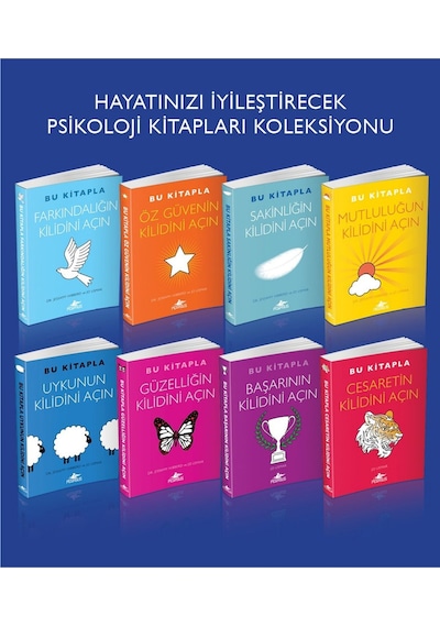 Hayatınızı İyileştirecek Psikoloji Kitapları Koleksiyonu 8 Ki...