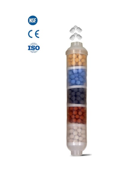 Su Arıtma Cihazları için 5'Li Alkali Detox Mineral Filtre