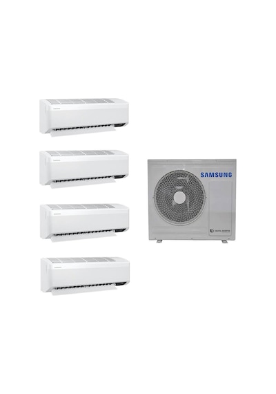 Samsung Wind Free Multi 1+4 Sistem AJ080TXJ4KH/EA 7+7+7+18 BTU Duvar Tipi Klima