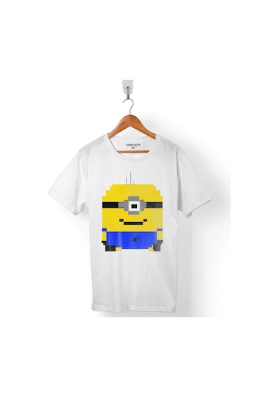 Mınecraft Mınıons Minyonlar Mınıoncraft Erkek Tişört 001