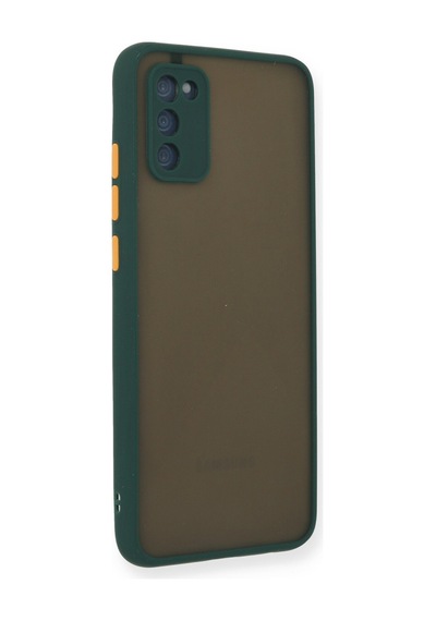 Samsung Galaxy  Uyumlu,  A02s Kılıf Montreal Silikon Kapak - Yeşil