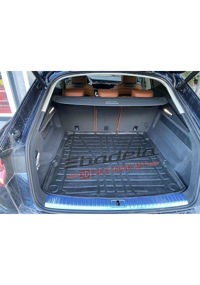 Audi Q8 2019 2020 2021 3d Kauçuk Kokusuz Bagaj Havuzu