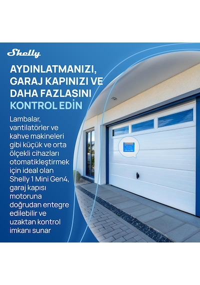 Shelly 1 Mini Gen4 Akıllı Röle