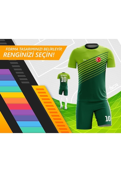 Acr Giyim Kişiye Özel Futbol Forması Level Modeli