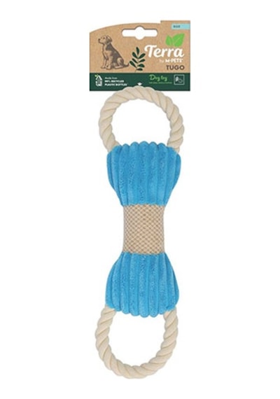 M-pets Eco Tugo Mavi Peluş Kemik Köpek Oyuncağı 33 X 9,5 X 3 Cm 244-50155.02