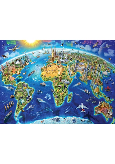 Anatolian 4000 Parçalık Puzzle - Dünyanın Simgeleri 5202