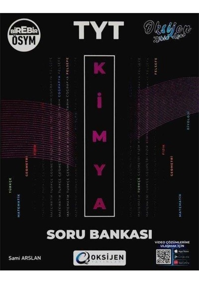 TYT Kimya Soru Bankası -  Oksijen Yayınları