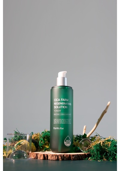 Farmstay Cıca Farm Regeneratıng Solutıon Toner 200ml - Cica Özlü Yatıştırıcı Tonik