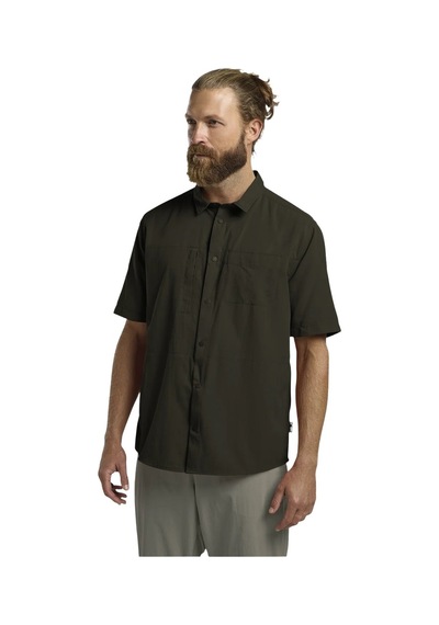 Jack Wolfskin Jack Wolfskın Sıerra Canyon Ss Shırt M E0205 Haki