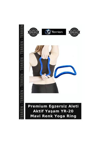Premium Egzersiz Aleti Aktif Yaşam Yr-20 Mavi Renk Yoga Ring