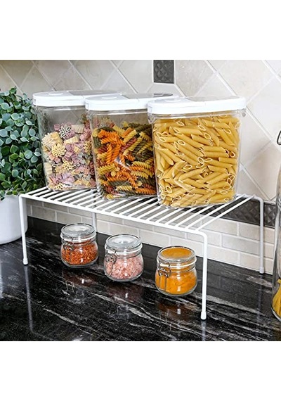 Tel Organizer Dolap Depolama Rafı 22x40cm Beyaz 1 Diğer
