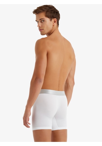 Erkek Modal Elastan Boxer Silver 9303 - Beyaz Beyaz