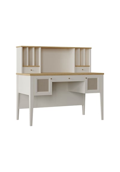 Corso Çalışma Masası Ve Üst Modül Küçük Krem