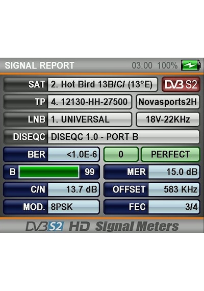 Satfinder 4 Hd Ultra - As04Hdu Görüntülü Uydu Bulucu