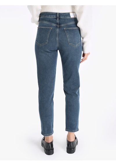 Colins 896 Maria Mom Fit Yüksek Bel Daralan Paça Mavi Kadın Pantolon Cl1066401 Mavi