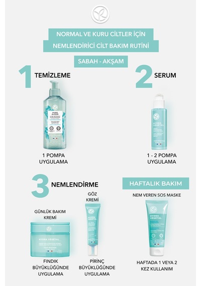 Yves Rocher Normal-kuru Cilt,aloe Vera&escin,jel Dokulu Göz Kremi-hydra Vegetal Bitkisel Nemlendirici Bakım-15ml