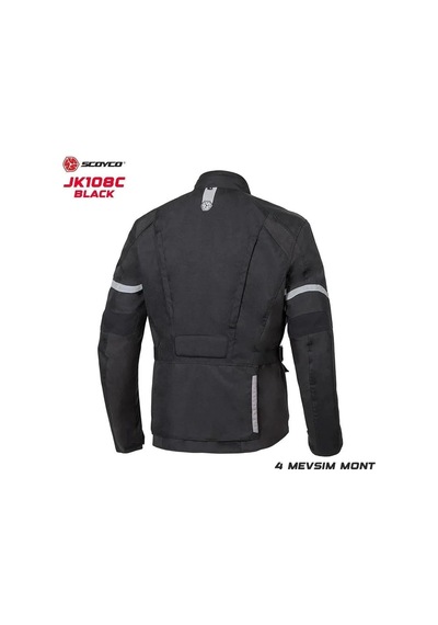Scoyco Jk108 Black Ceket Renkli