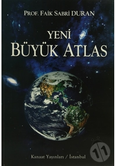 Kanaat Büyük Atlas Karton Kapak - Faik Sabri Duran - Kanaat Yayınları